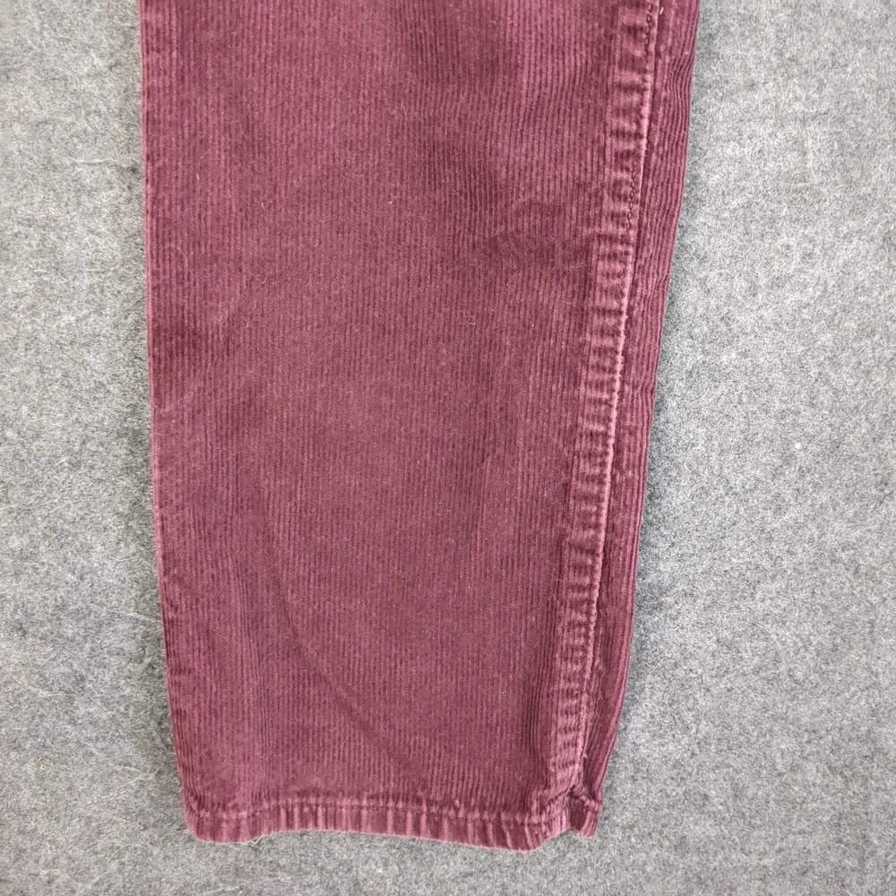 Gap Kids Corduroy Pants Burgundy Size 12 Original Fit Casual Trousers‎